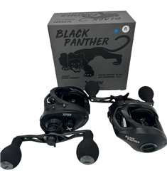 REEL BLACK PANTHER  5+1BB DERECHO DRAG DE 17KG FRENO MULTIPUNTO
