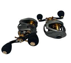 REEL DE PESCA MALACATE DORADO