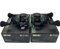 REEL HUEVITO 7+1BB IZQUIERDO DRAG DE 10KG VERDE