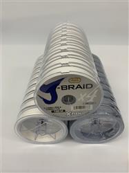 MULTI J-BRAID 4X 100M 0,12 BLANCO Y GRIS UNIDO